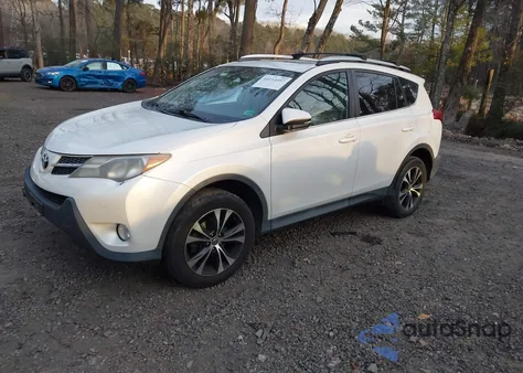 2015 Toyota Rav4 Limited z USA, uszkodzony, nr VIN 2T3DFREV7FW388339